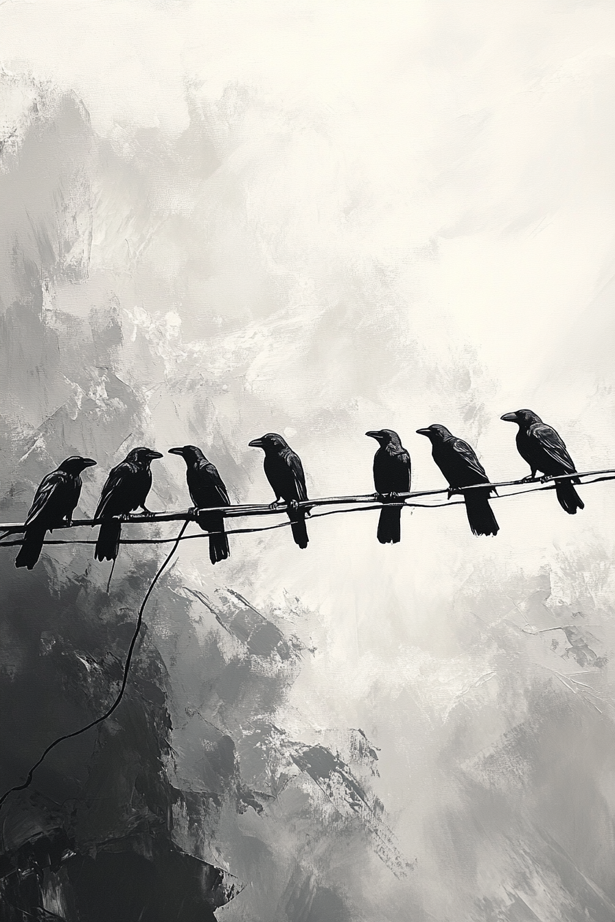 Raven Perch Serenity Canvas