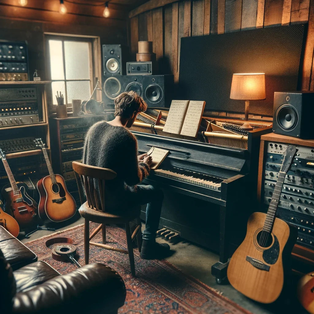 Recording Studio Inspiration Canvas