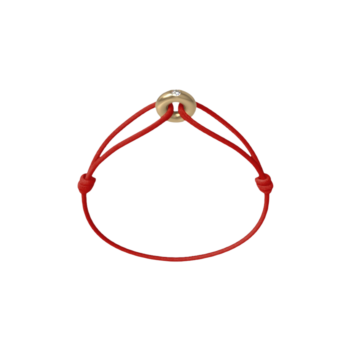 Mini Golden Soho Diamond Cord Bracelet