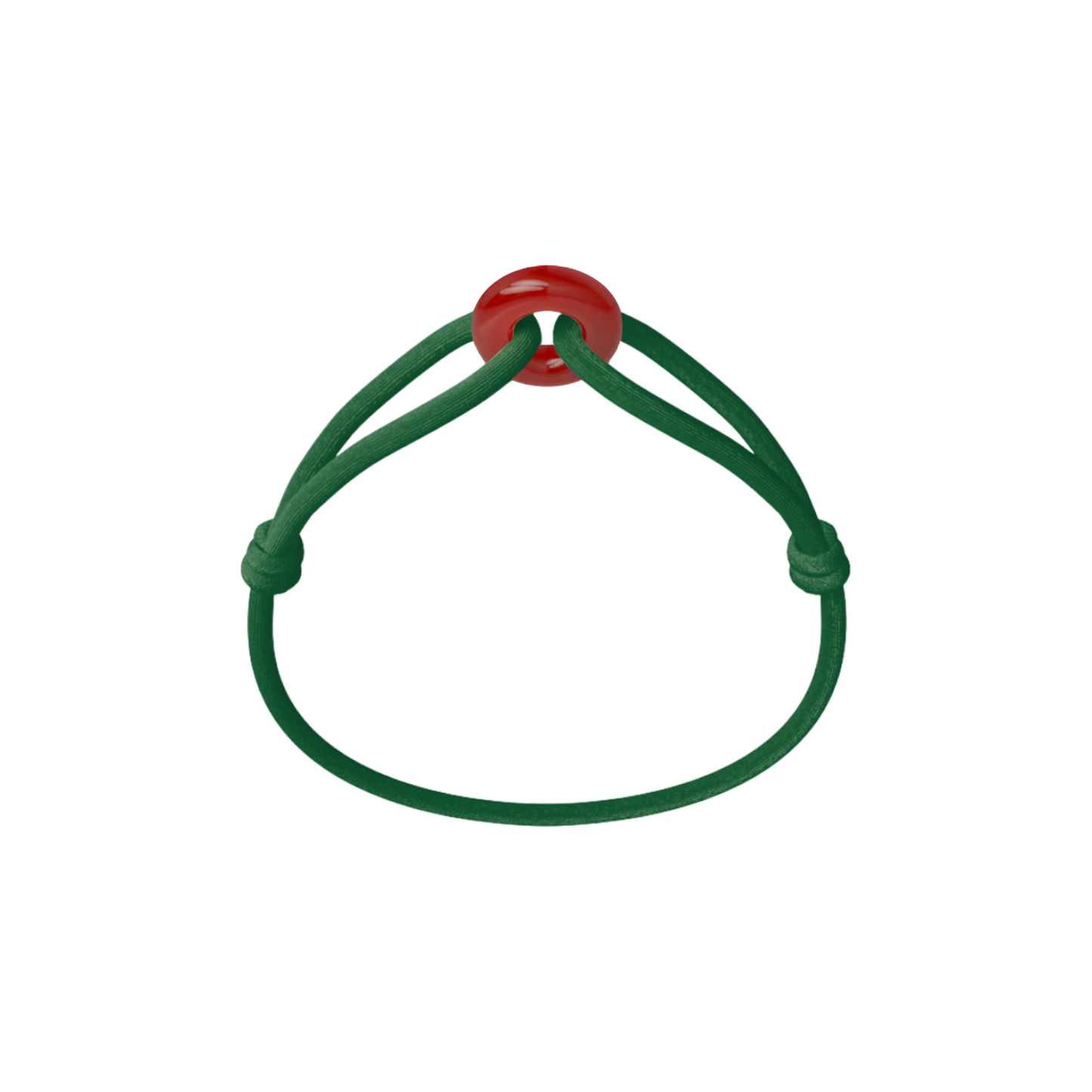Red Soho Cord Bracelet