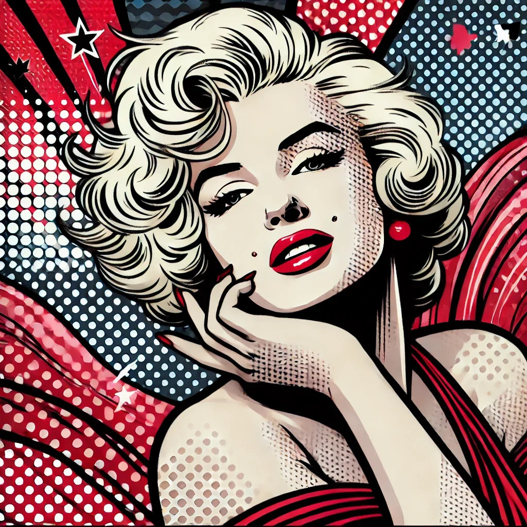 Red Glamour Canvas