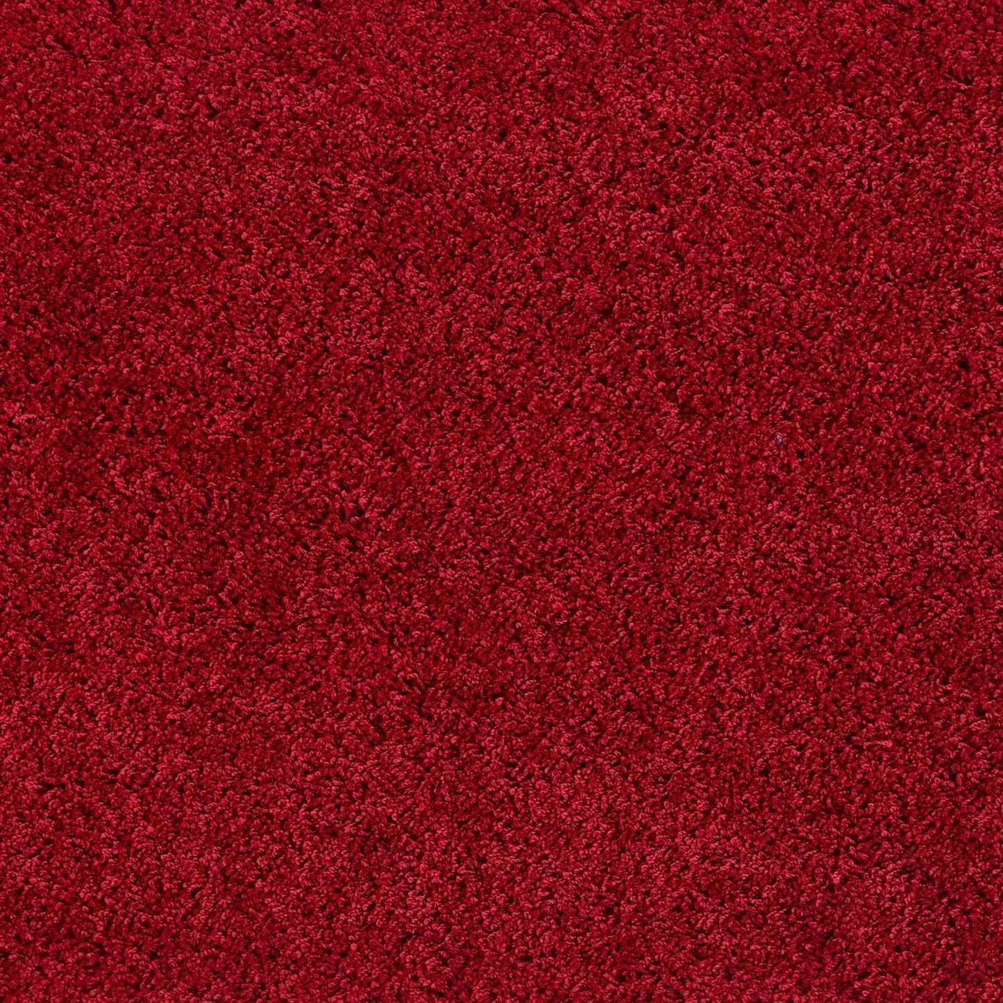 Washable Red Shaggy Rug