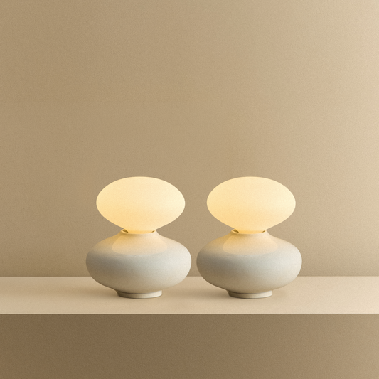 Reflection Oval Table Lamp - Set of 2