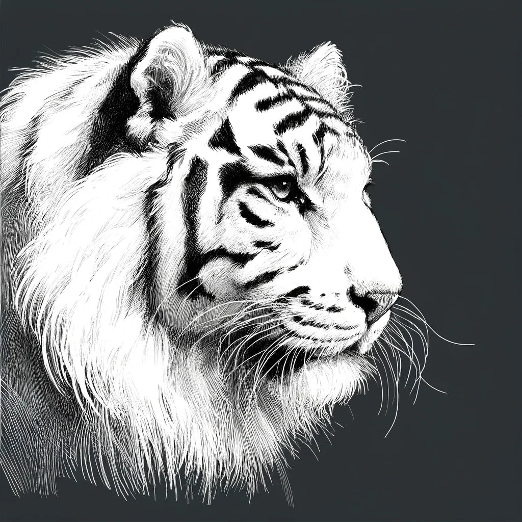 Regal Tiger Canvas