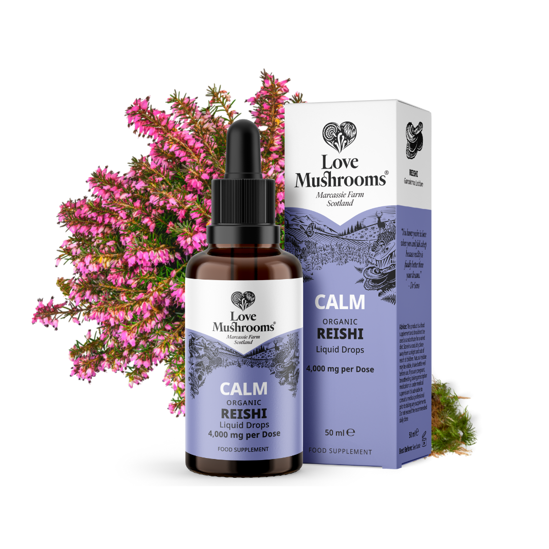 Reishi Liquid Drops (50ml) – 4000mg per Dose