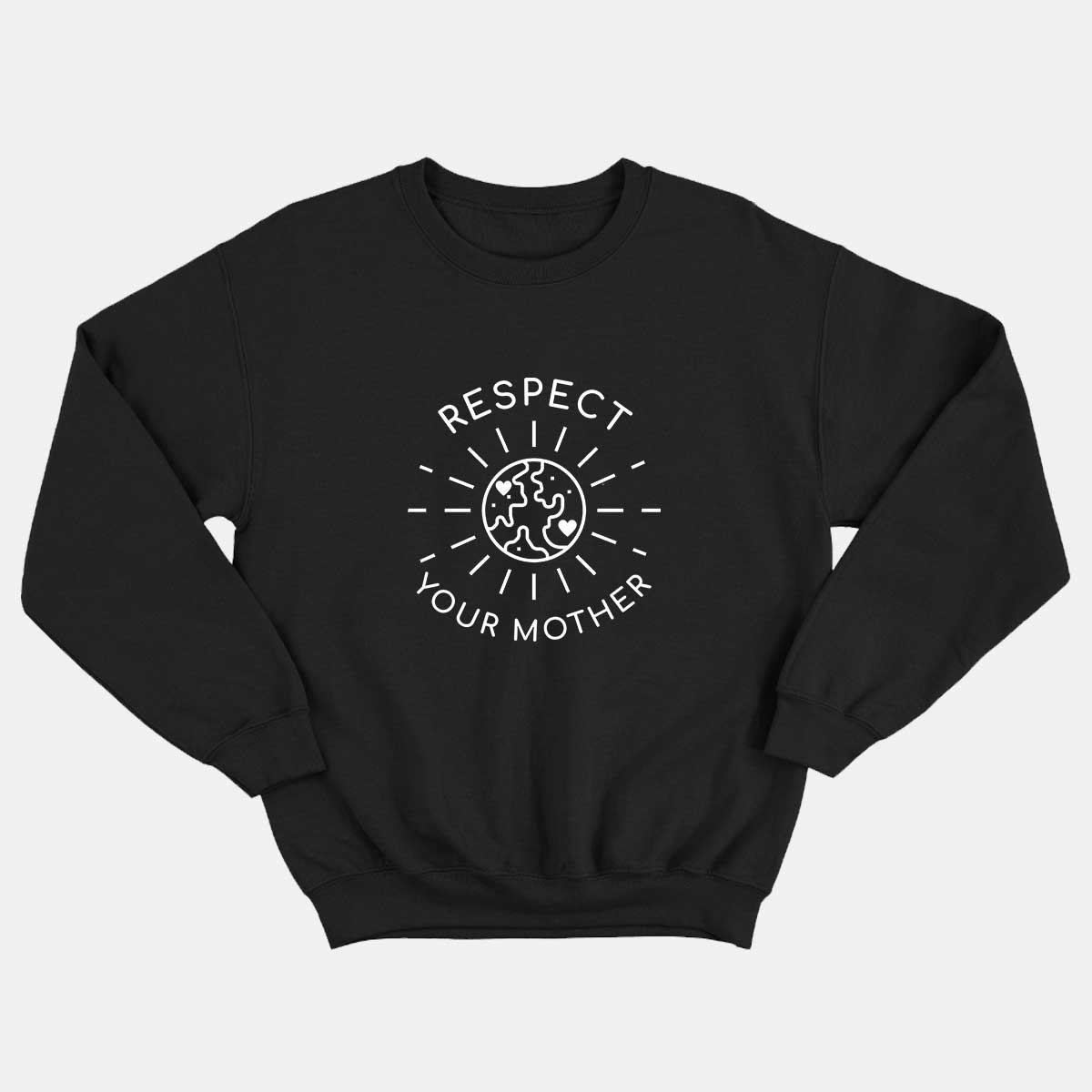 Respect Your Mother Kids Sweatshirt (Unisex)