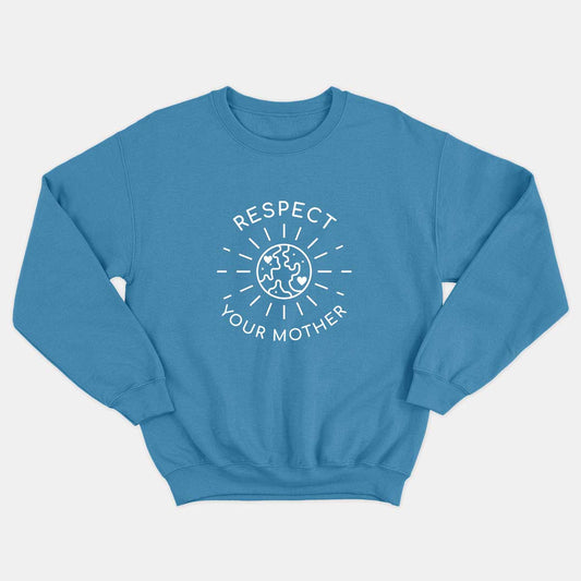 Respect Your Mother Kids Sweatshirt (Unisex)