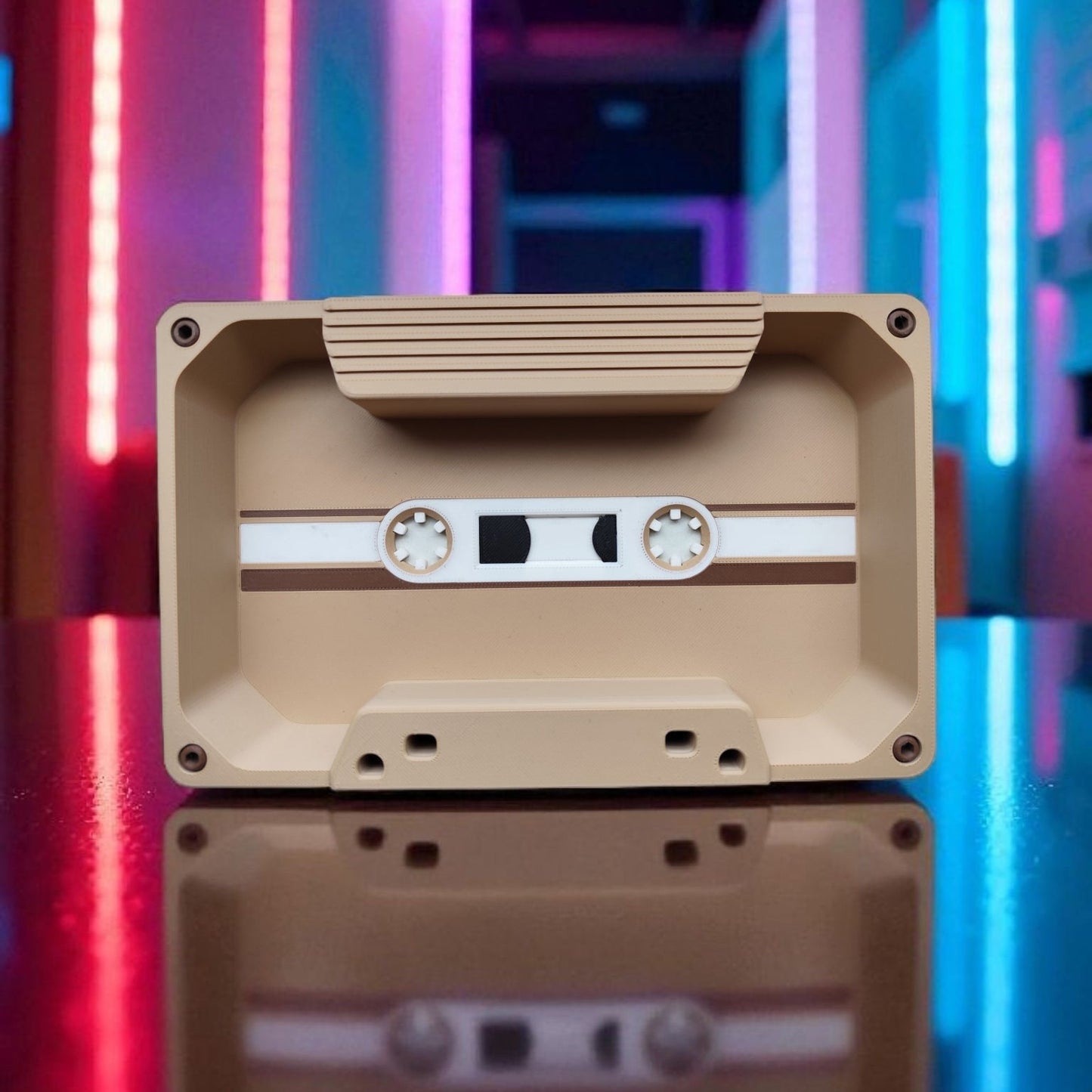 3D Printed Retro Audio Cassette Tray – Storage Dish