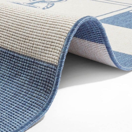 Reversible Indoor-Outdoor Flatweave Gandara Rug