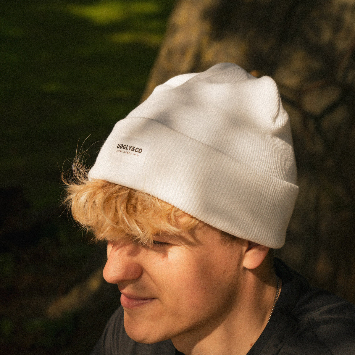 White Beanie