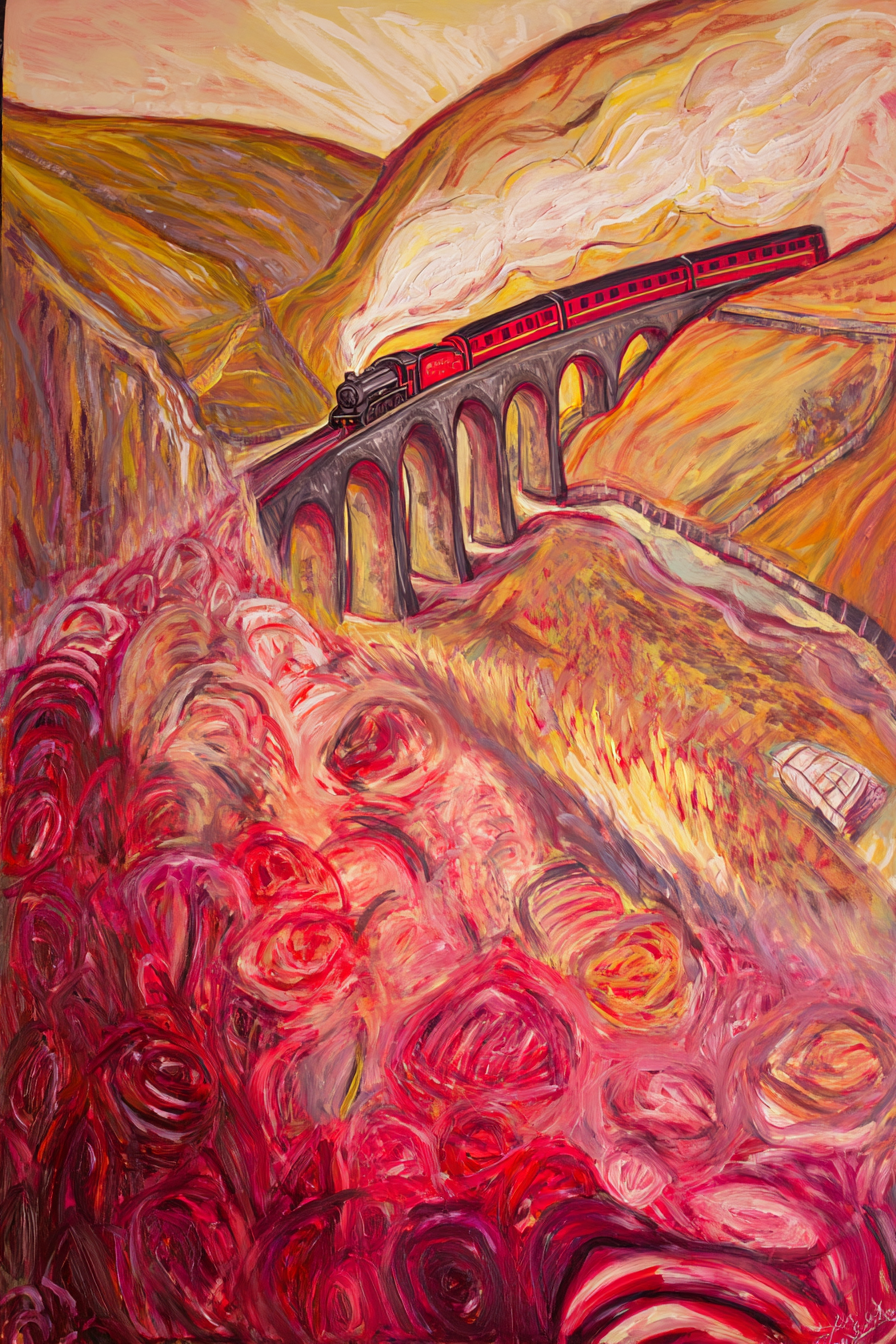 Ribblehead Viaduct Vision Canvas