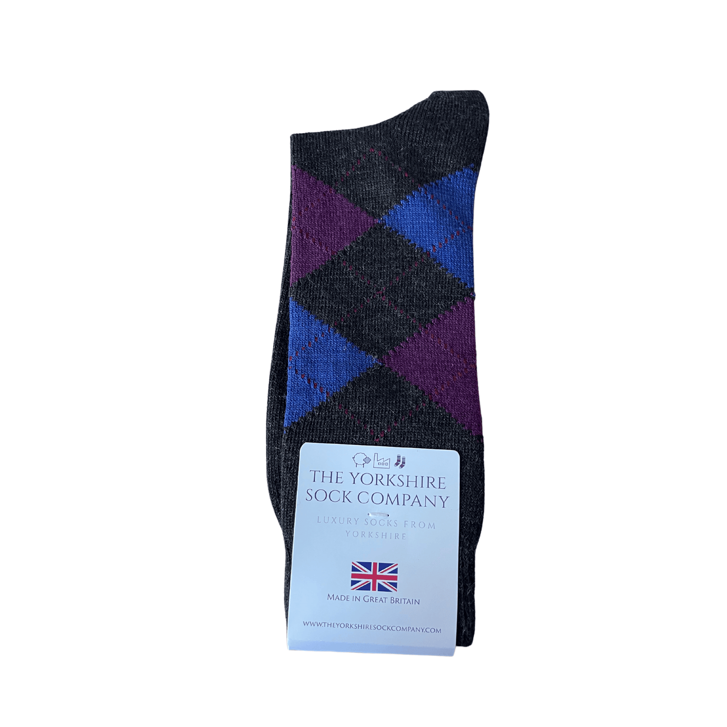 Ripley Argyle Merino Socks - 4 Pair Bundle 1