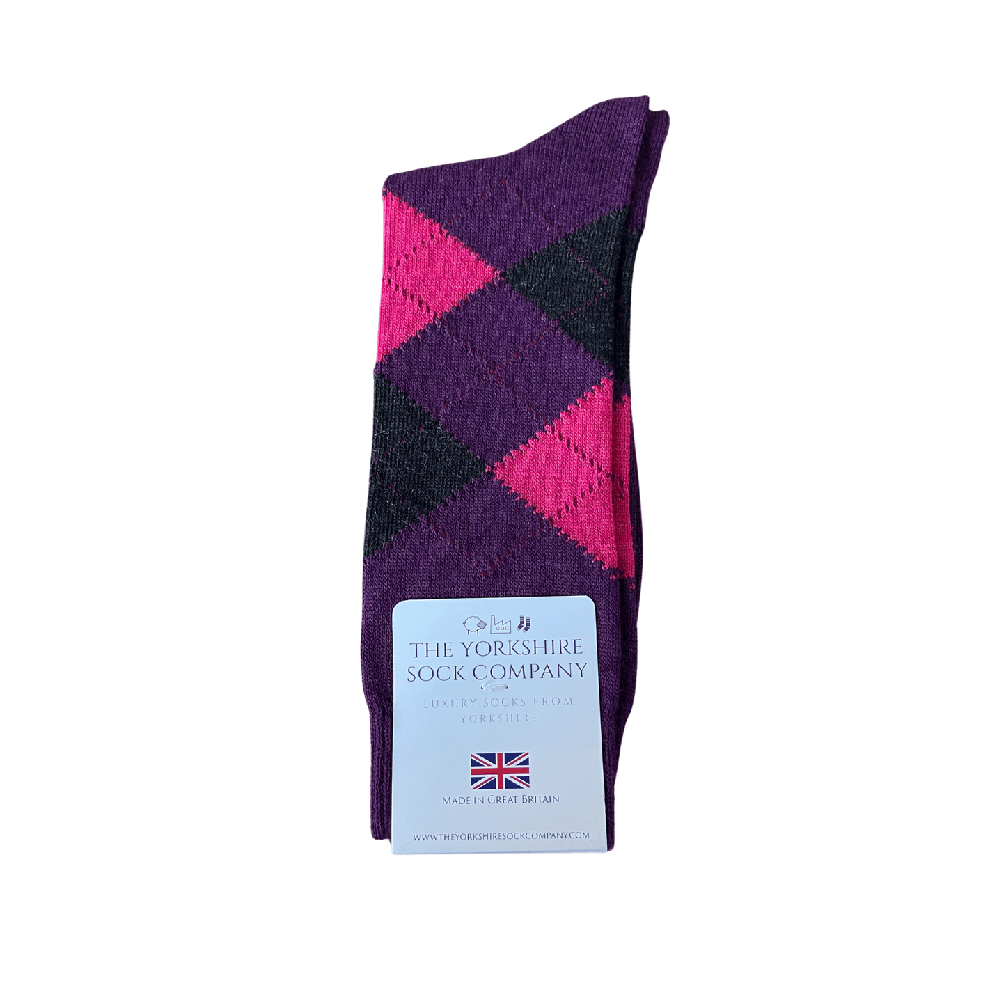 Ripley Argyle Merino Socks - 4 Pair Bundle 2