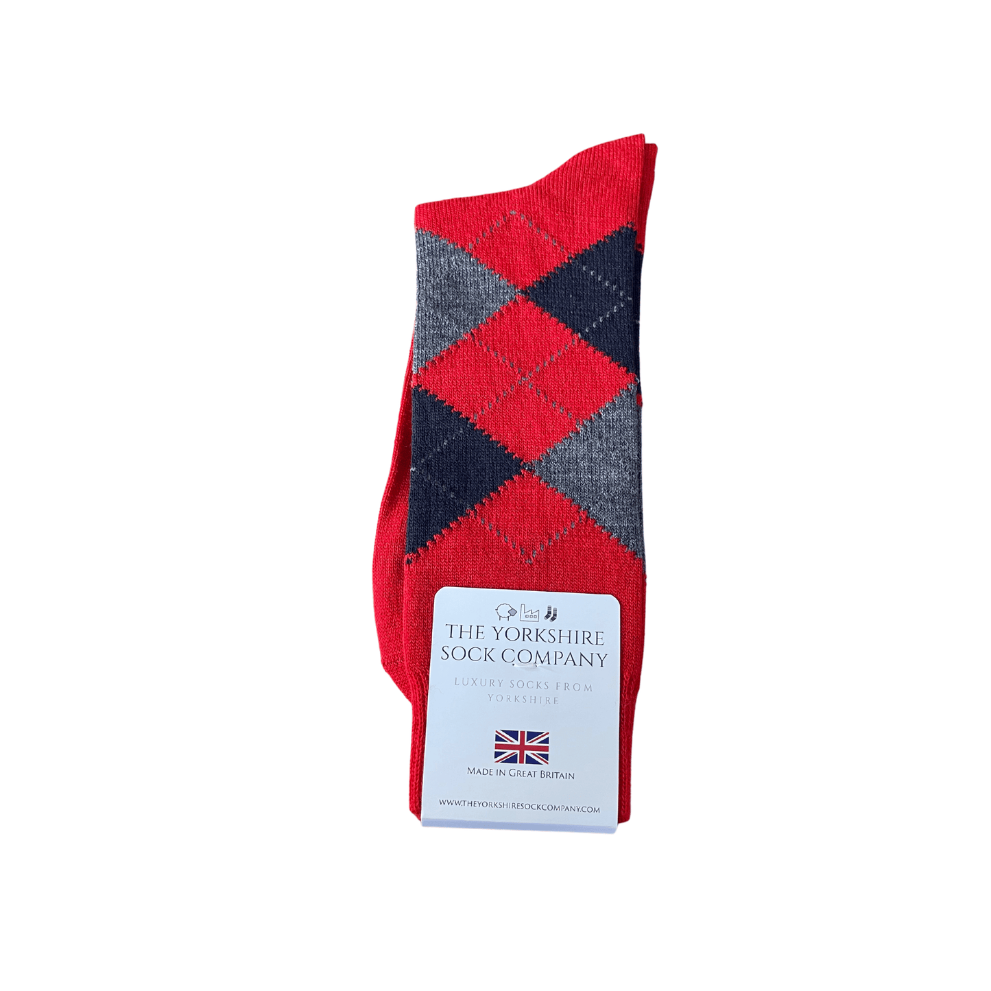 Ripley Argyle Merino Socks - 6 Pair Bundle