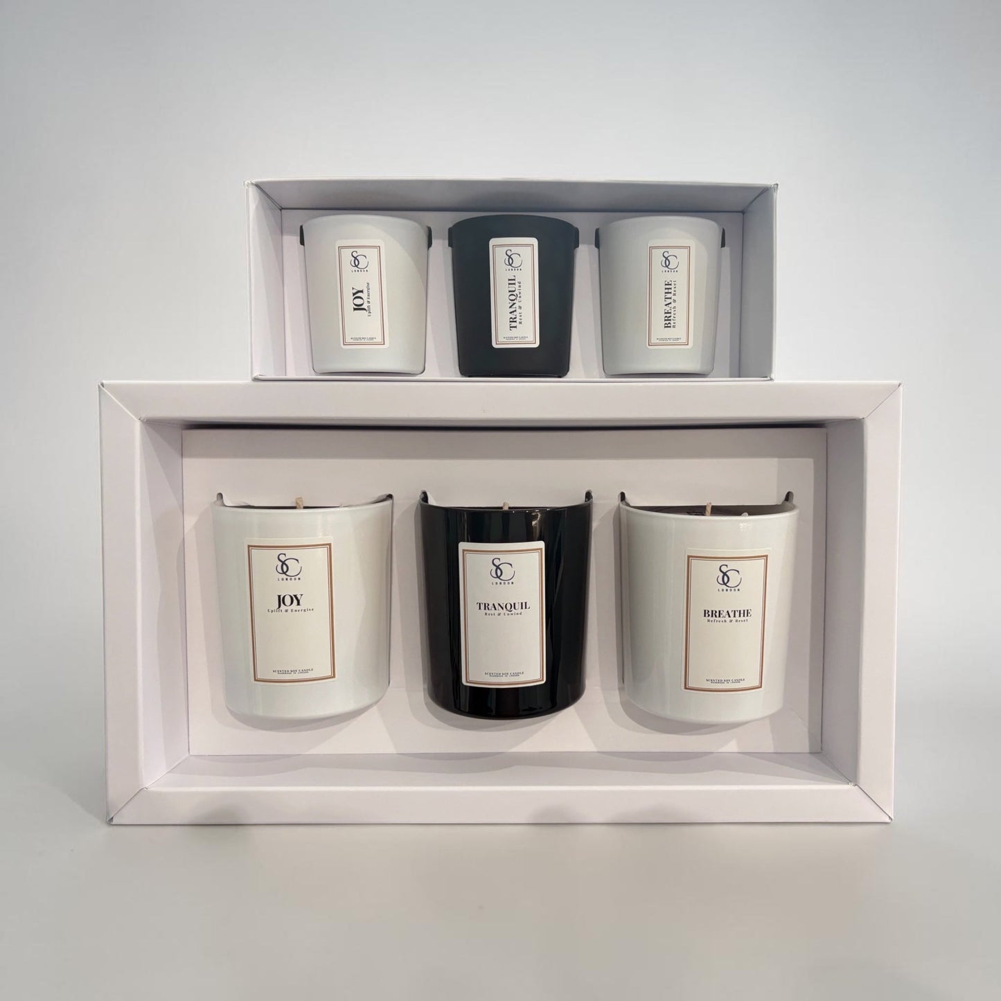Luxury Mini Candle Gift Set – The Ritual Collection | 3 x 9cl Soy Therapy Candles