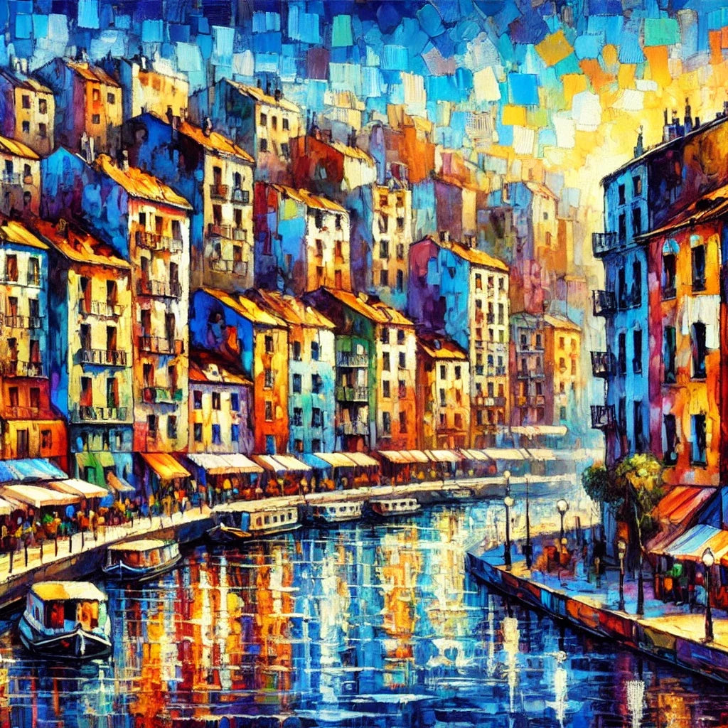 Riverfront Harmony Canvas