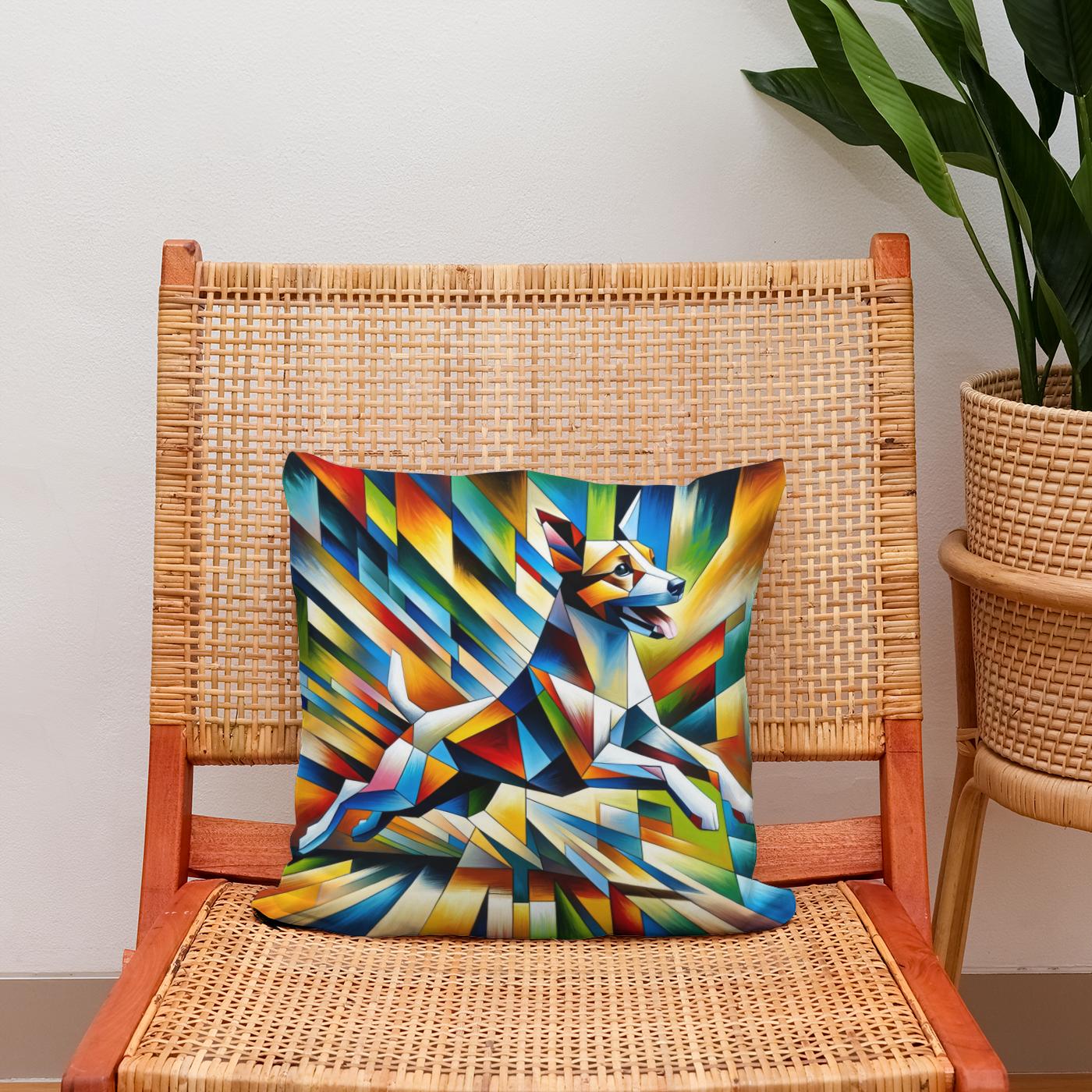 Vibrant Spirit Cotton Cushion