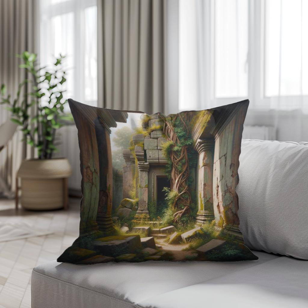 Eternal Whispers Cotton Cushion