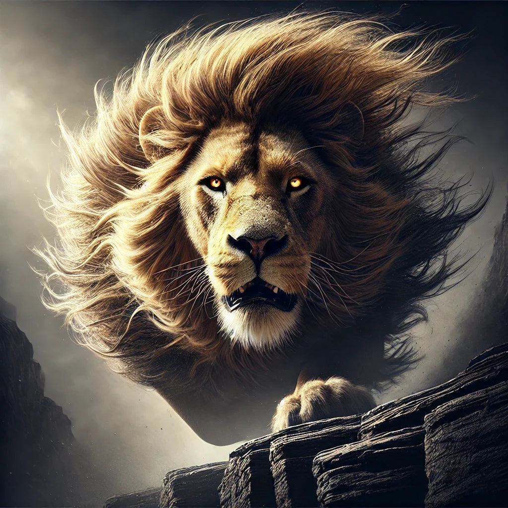 Roaring Majesty Cotton Cushion