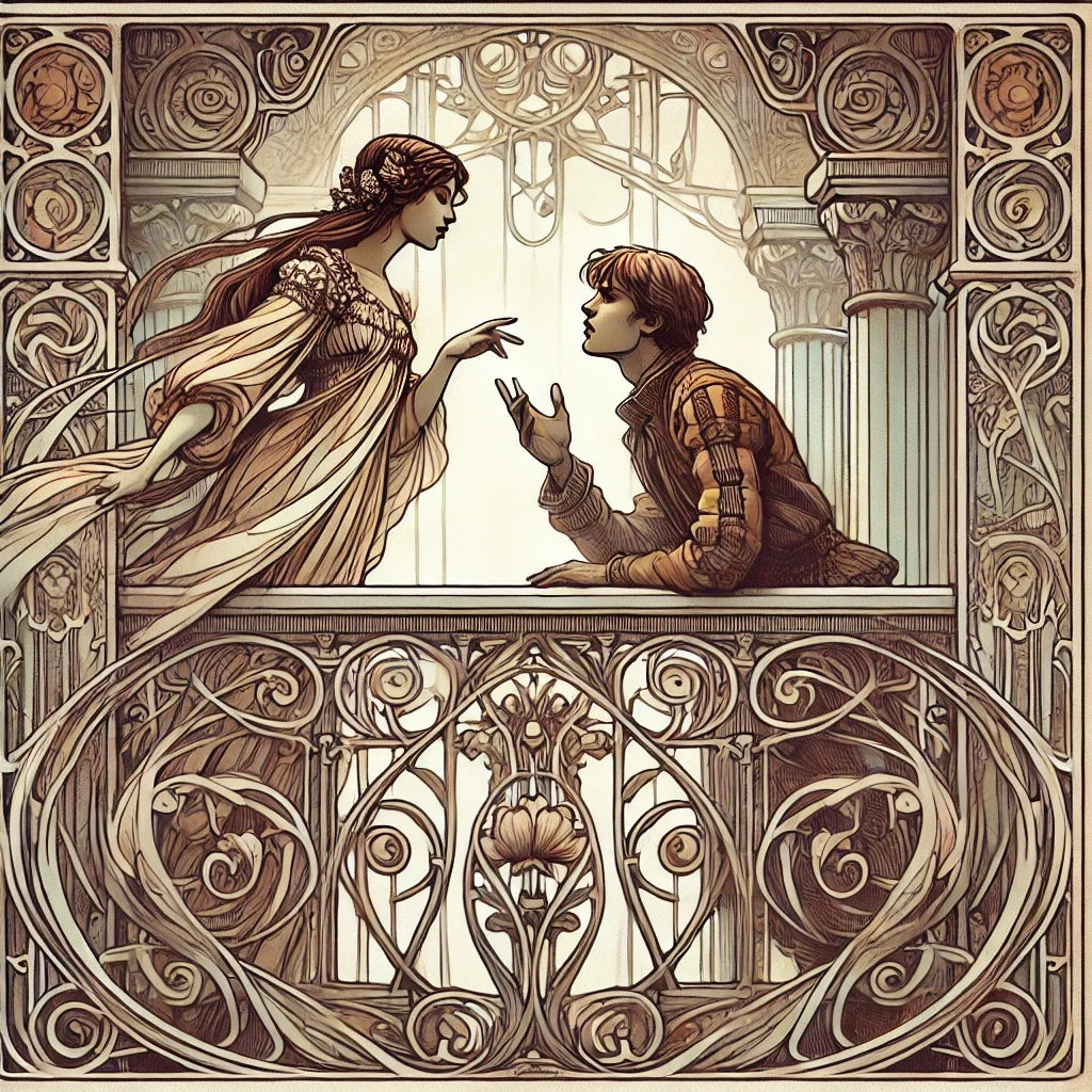 Romeo and Juliet Balcony Canvas