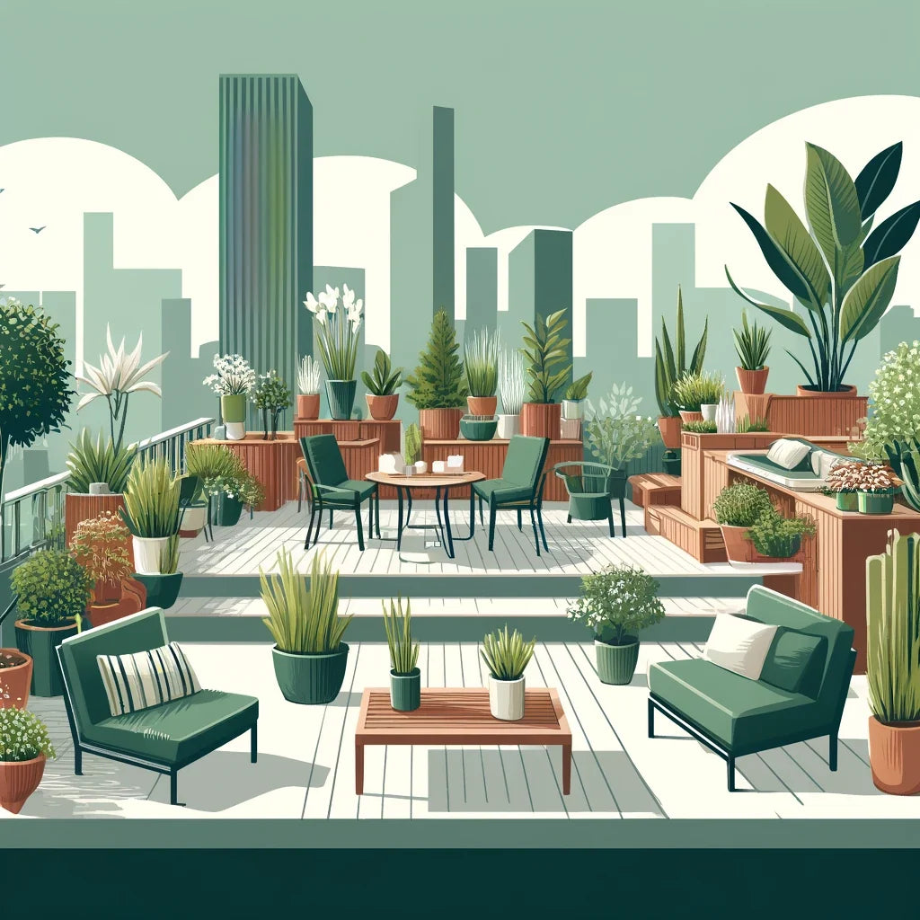 Rooftop Retreat Canvas