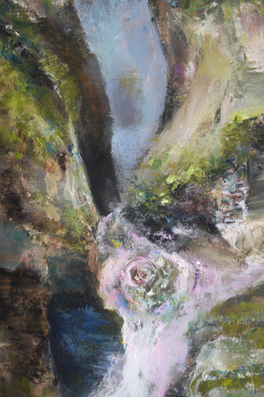 Rose Cascade Gorge Canvas