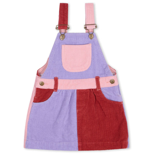 Rosebed Patchwork Chunky Cord Dress