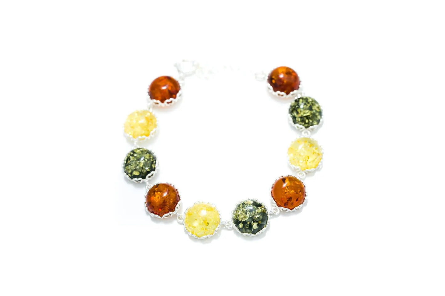 Round Candy Amber Bracelet