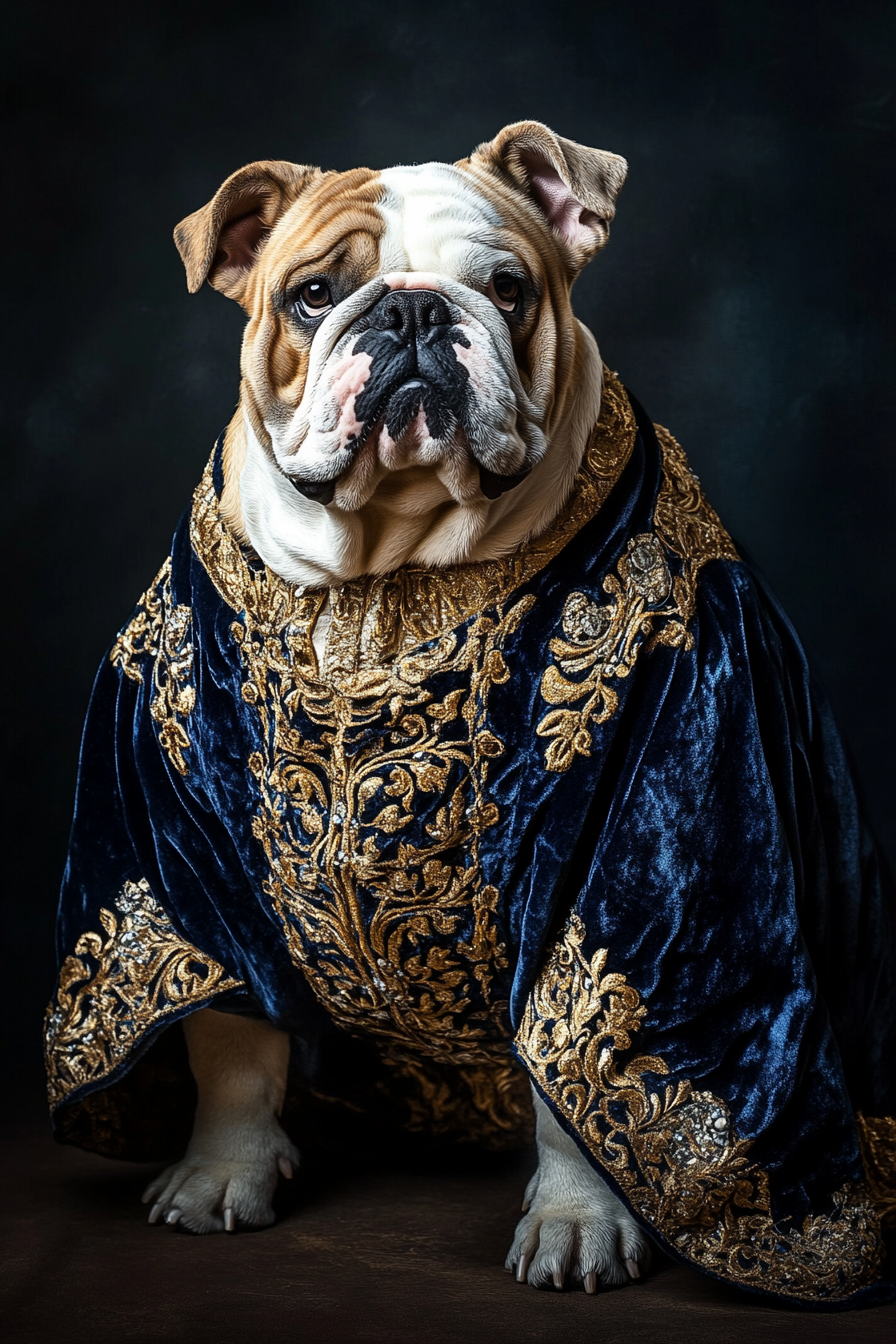 Royal Bulldog Canvas
