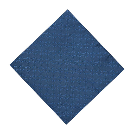 Royal Blue Textured Pocket Square