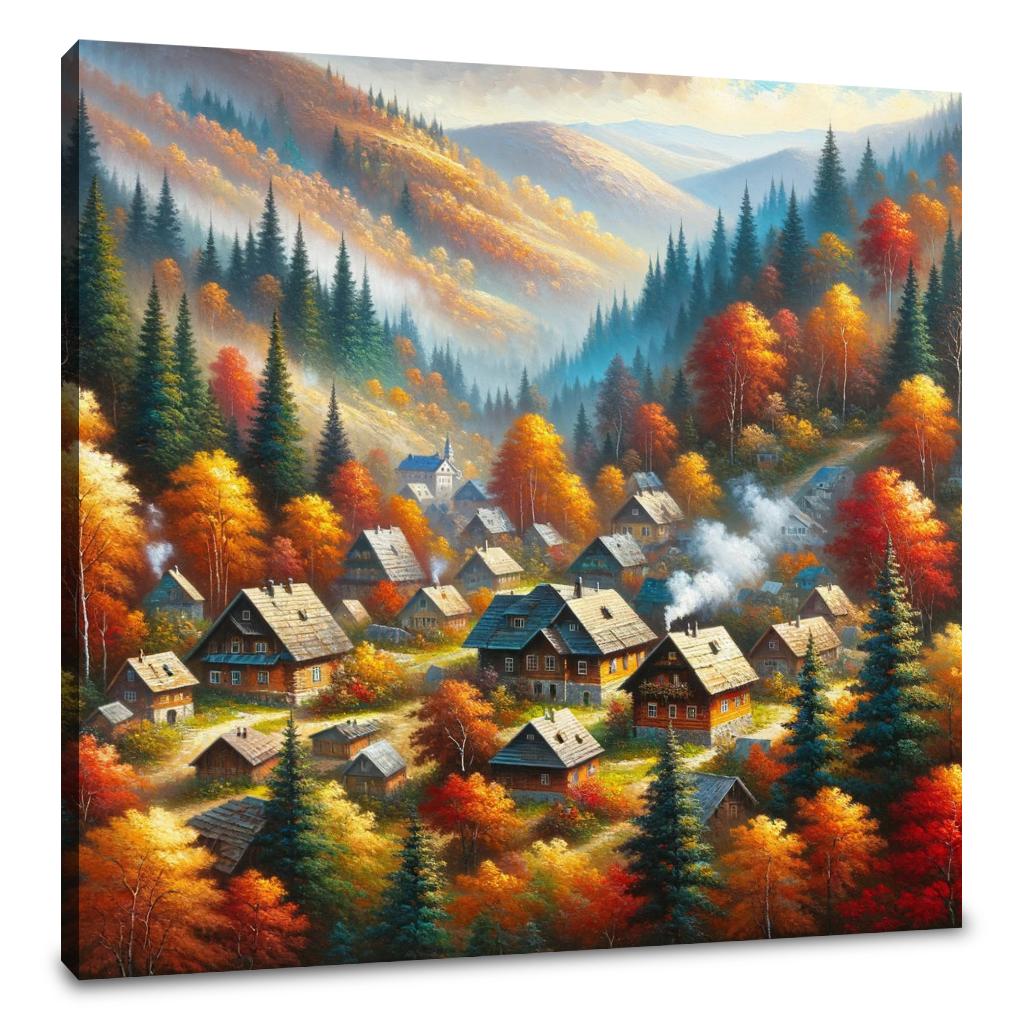 Autumnal Haven Canvas