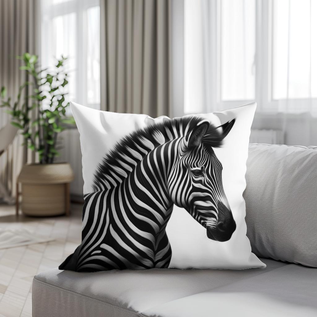 Zebra Essence Cotton Cushion