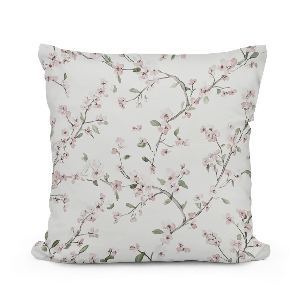 Blossom Drift Cotton Cushion