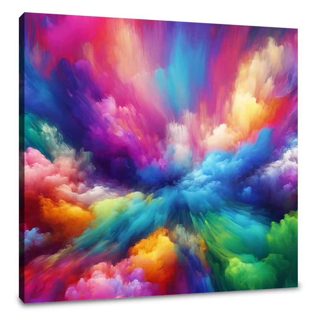 Serene Vibrance Canvas