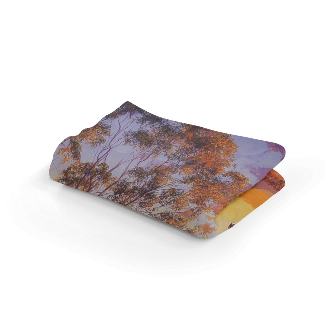 Outback Sunset Blanket