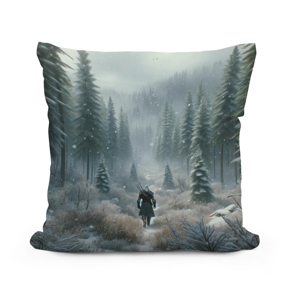 Mystical Meadow Cotton Cushion