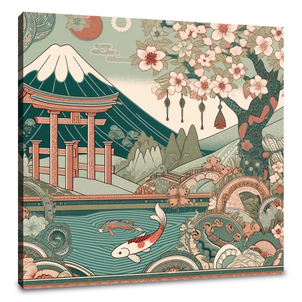 Japanese Serenity Canvas