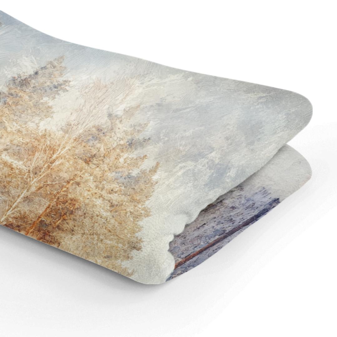 Winter Forest Walk Blanket