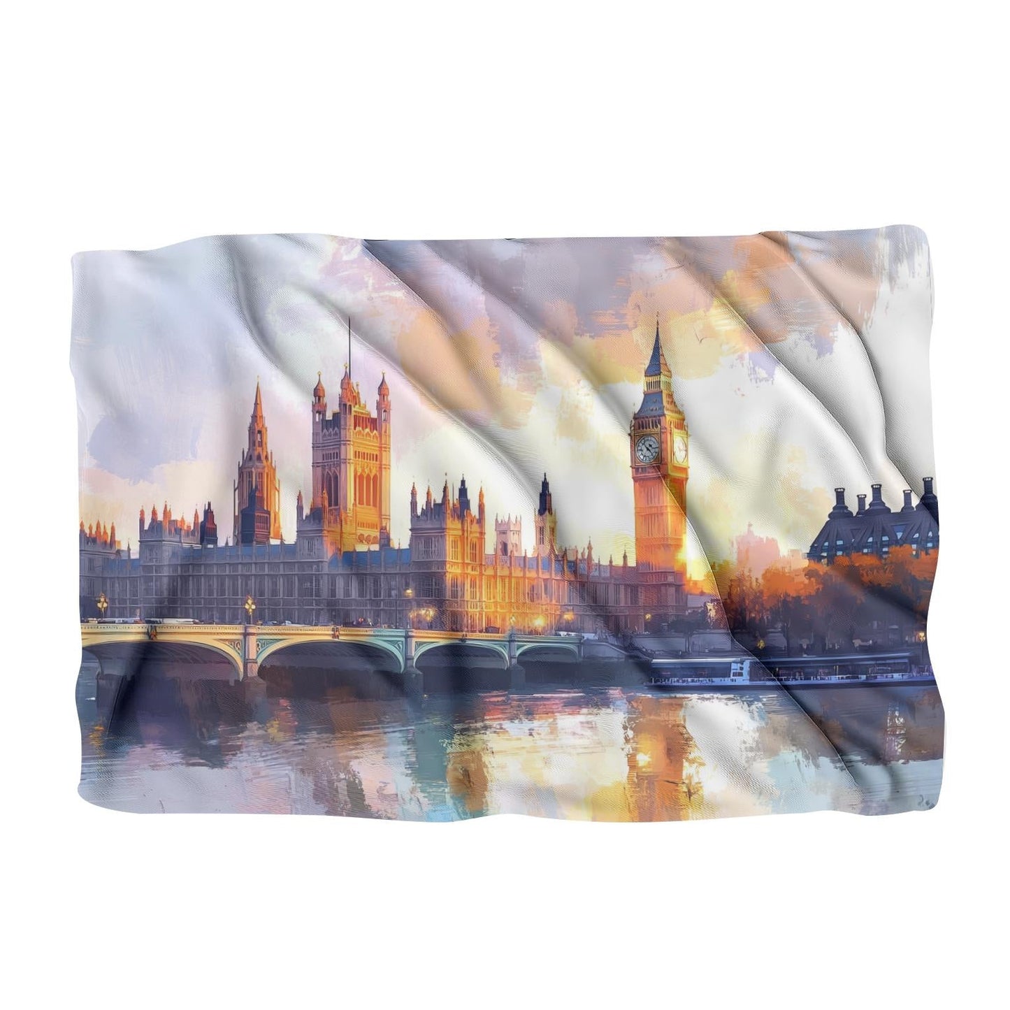 London Skyline Harmony Blanket