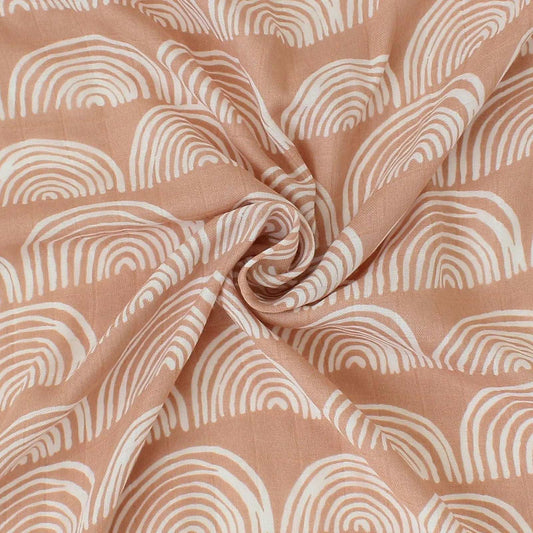 Bamboo Cotton Muslin Swaddle Baby Blanket