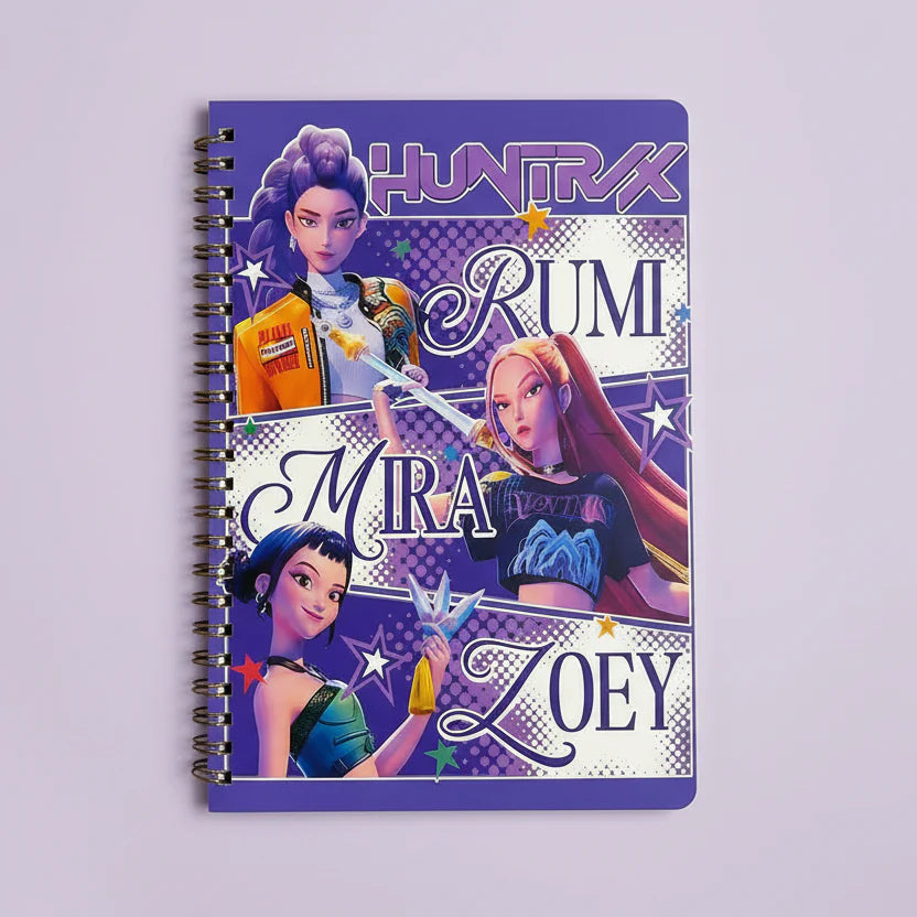 Kpop Demon Hunters A5 Loose Leaf Notebook