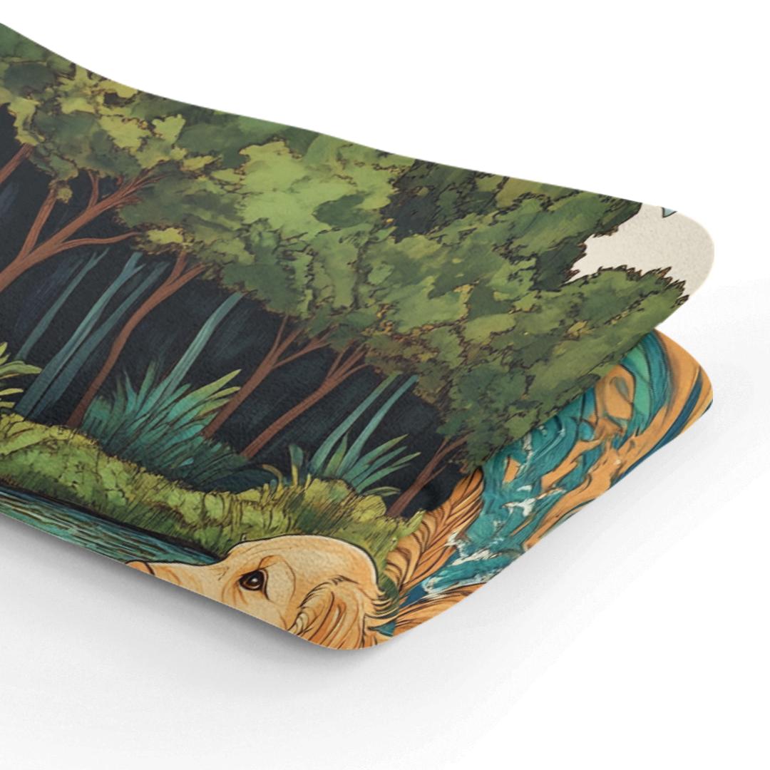 Golden Retriever Lakeside Blanket