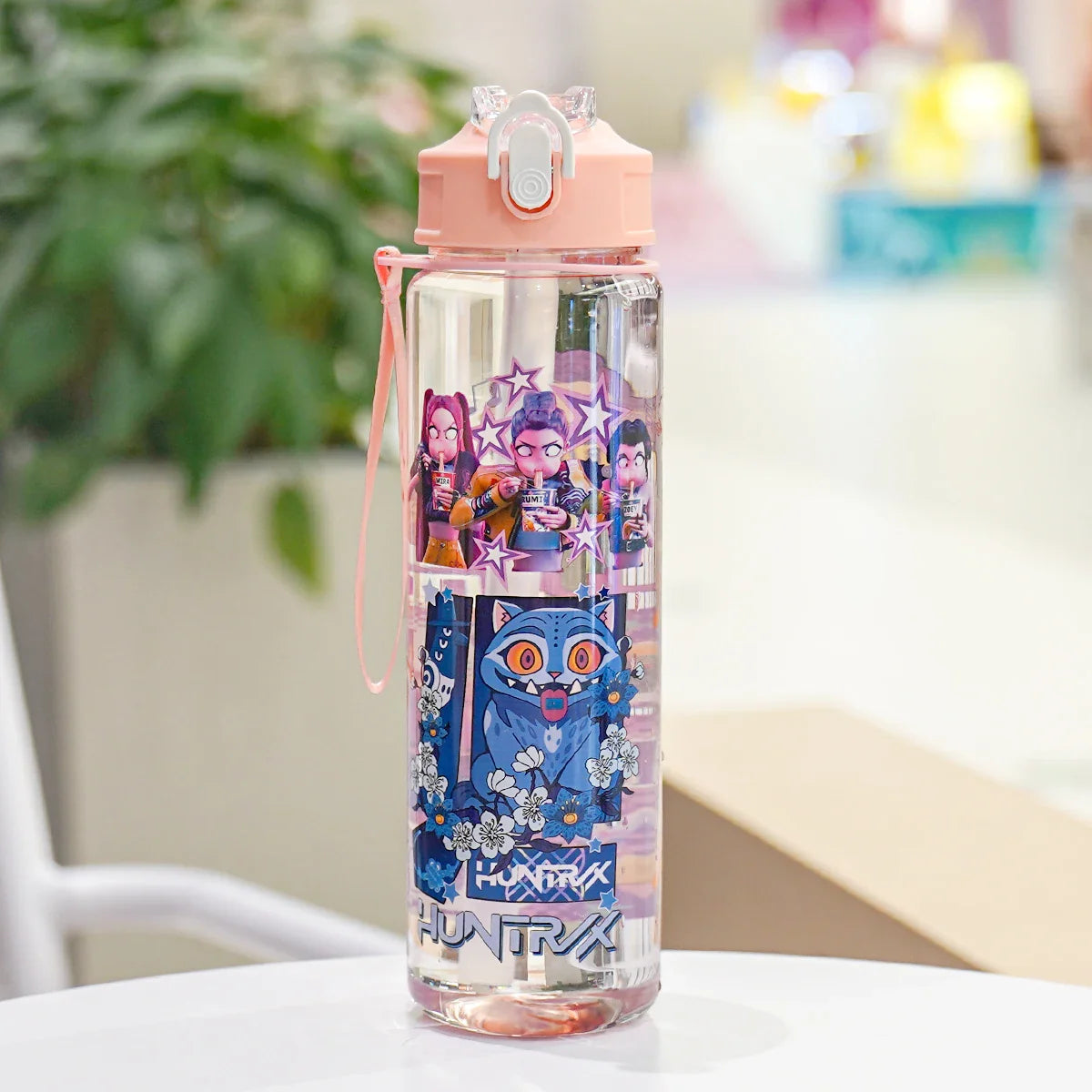 Kpop Demon Hunters Leakproof Water Bottle 750ml/26oz
