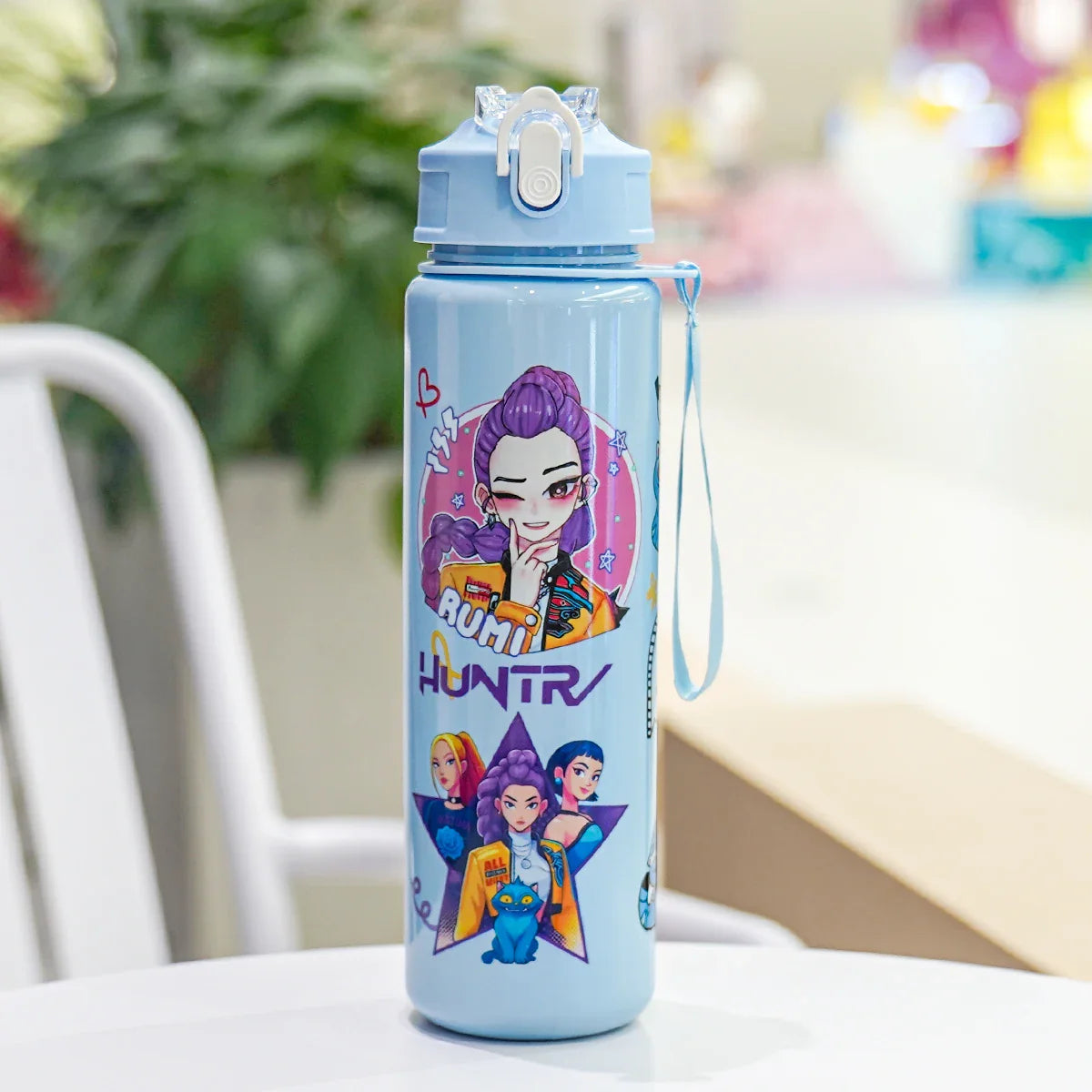Kpop Demon Hunters Leakproof Water Bottle 750ml/26oz