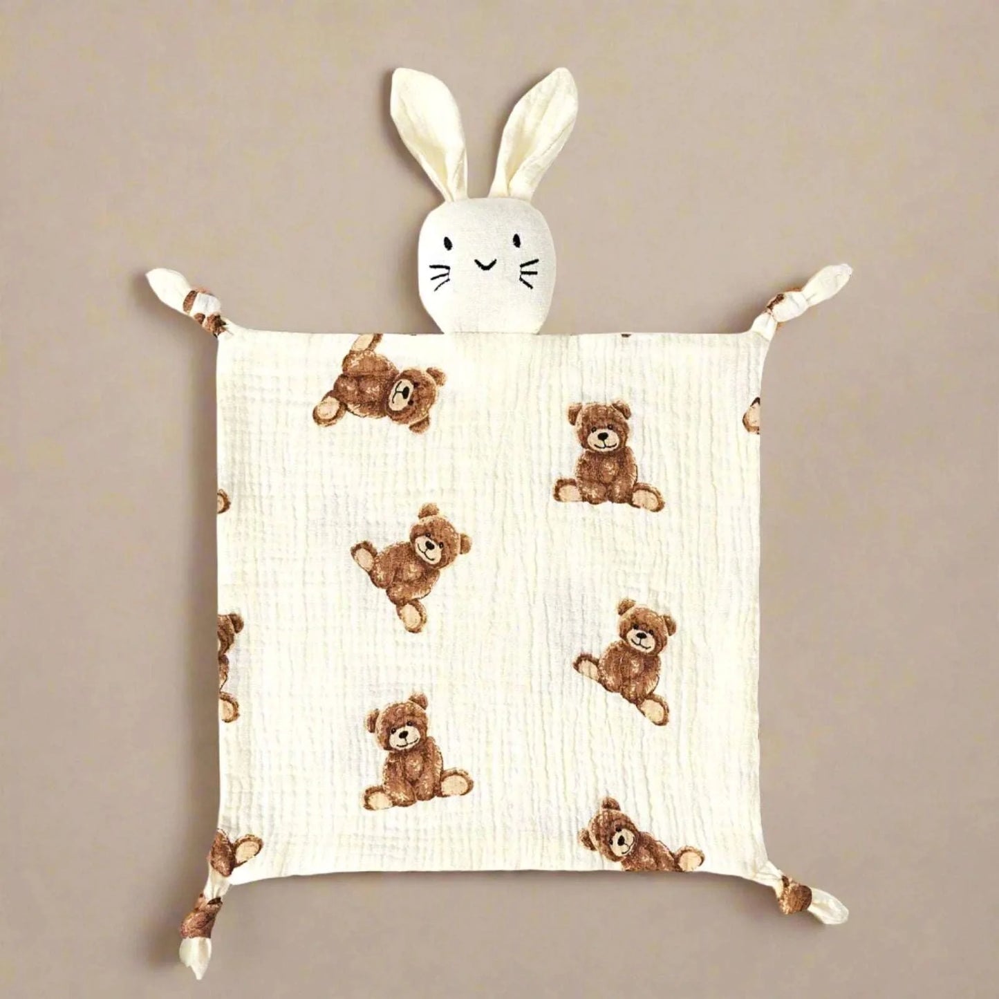 Easy Clean Cotton Muslin Baby Comforter