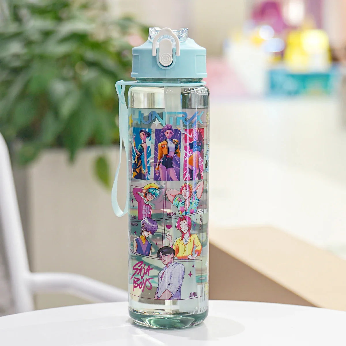 Kpop Demon Hunters Leakproof Water Bottle 750ml/26oz