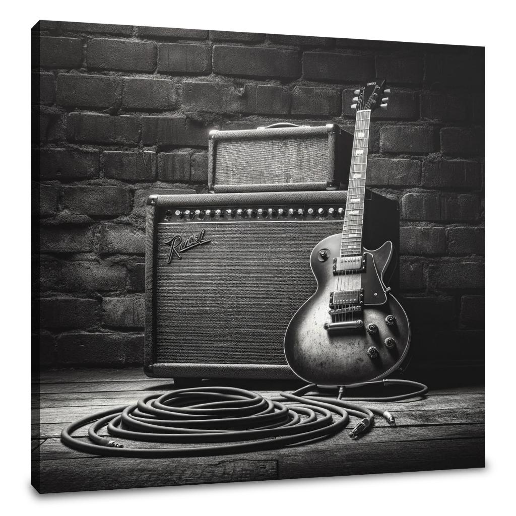 Electric Echoes Canvas