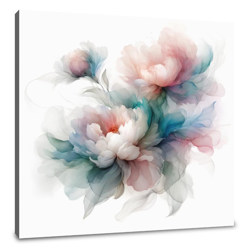 Peony Whispers Canvas