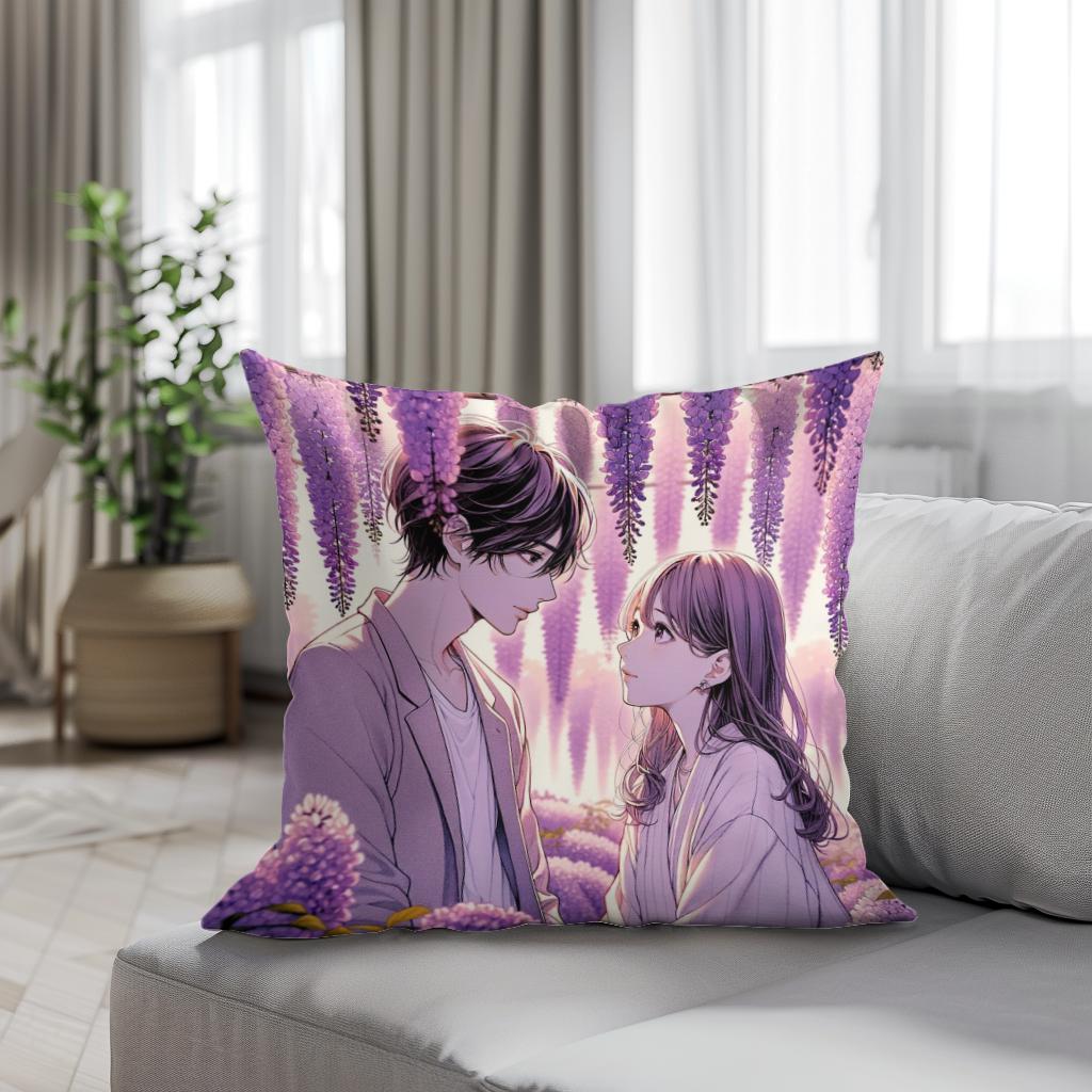 Wisteria Lane Romance Cotton Cushion