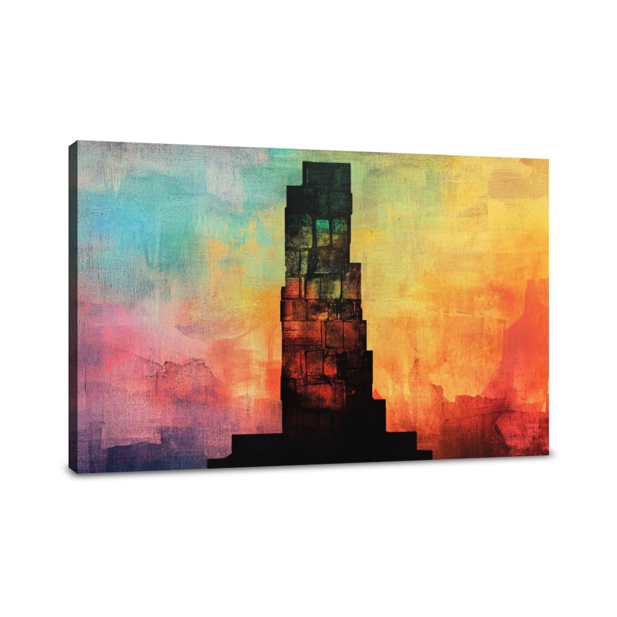 Memory Tower Canvas